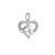 1 Piece Alloy Moon Starfish Heart Shape Pendant