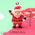 1 Piece Alloy Resin Christmas Hat Santa Claus Pendant