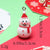 1 Piece Alloy Resin Christmas Hat Santa Claus Pendant