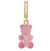 1 Piece Alloy Rhinestones Bear