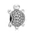 1 Piece Alloy Rhinestones Plating Inlay Polished Pendant Beads