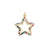 1 Piece Alloy Rhinestones Printing Pendant