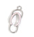 1 Piece Alloy Slippers Pendant