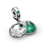 1 Piece Alloy Zircon Color Block Pendant