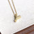 1 Piece Alloy Zircon Gold Plated Inlay Polished Pendant