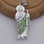 1 Piece Alloy Zircon Human Pendant