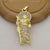 1 Piece Alloy Zircon Human Pendant