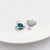 1 Piece Alloy Zircon Solid Color Pendant