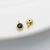 1 Piece Alloy Zircon Solid Color Spacer Bars