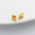 1 Piece Alloy Zircon Solid Color Spacer Bars