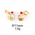 1 Piece Alluvial Gold Ice Cream Pendant