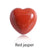 1 Piece Artificial Crystal Heart Shape