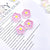 1 Piece Arylic Flower Beads