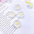 1 Piece Arylic Flower Beads