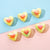 1 Piece Arylic Heart Shape Beads