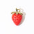 1 Piece Arylic Strawberry Pendant