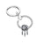 1 Piece Cartoon Style Animal Titanium Steel Women's Bag Pendant Keychain