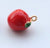 1 Piece Cartoon Style Fruit Copper Enamel Jewelry Accessories