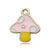 1 Piece Cartoon Style Mushroom Alloy Enamel Plating Pendant Jewelry Accessories