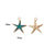 1 Piece Casual Beach Starfish Alloy Plating Pendant Jewelry Accessories