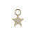 1 Piece Casual Elegant Star Lightning Plating Inlay Copper Zircon Ear Studs