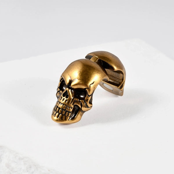 1 Piece Casual Elegant Vacation Skull Copper Ear Clip