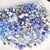 1 Piece Ceramics Square Heart Shape Flower Beads