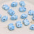 1 Piece Ceramics Square Heart Shape Flower Beads