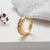 1 Piece Cool Style Shiny Geometric Plating Inlay Stainless Steel Zircon 18k Gold Plated Ear Studs