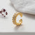 1 Piece Cool Style Shiny Geometric Plating Inlay Stainless Steel Zircon 18k Gold Plated Ear Studs