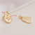 1 Piece Copper 14K Gold Plated Solid Color Pendant