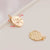 1 Piece Copper 14K Gold Plated Solid Color Pendant