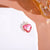 1 Piece Copper Artificial Crystal Plating Inlay Pendant Valentine'S Day