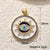 1 Piece Copper Devil's Eye Pendant