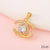 1 Piece Copper Fruit Bow Knot Pendant