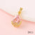 1 Piece Copper Fruit Bow Knot Pendant