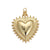 1 Piece Copper Heart Shape Pendant Chain