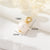 1 Piece Copper Pearl Zircon Color Block Pendant