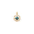 1 Piece Copper Rhinestones Color Block Pendant