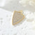 1 Piece Copper Rhinestones Heart Shape Pendant