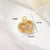 1 Piece Copper Rhinestones Heart Shape Pendant