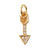 1 Piece Copper Rhinestones Solid Color Pendant