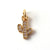 1 Piece Copper Rhinestones Solid Color Pendant