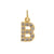 1 Piece Copper Zircon 14K Gold Plated Inlay Polished Pendant Chain