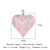 1 Piece Copper Zircon 18K Gold Plated Cartoon Character Heart Shape Flower Polished Pendant