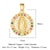 1 Piece Copper Zircon 18K Gold Plated Cross Dreamcatcher