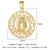 1 Piece Copper Zircon 18K Gold Plated Cross Dreamcatcher