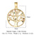 1 Piece Copper Zircon 18K Gold Plated Cross Dreamcatcher