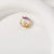 1 Piece Copper Zircon 18K Gold Plated Rabbit Star Whale Pendant