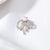 1 Piece Copper Zircon Bow Knot Pendant